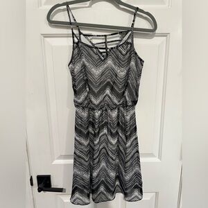 Guess Chevron Strapy Mini Dress